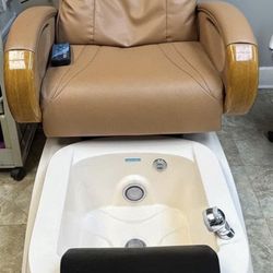 Luxury Cleo Pedicure Spa Chair w/ Whirlpool & Massage – Salon Equipment