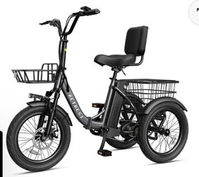 Actbest foldable electric tricycle eBike three wheel eBike