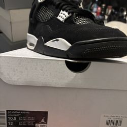 Retro Jordan 4 White Thunder