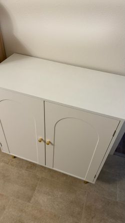 White cabinets