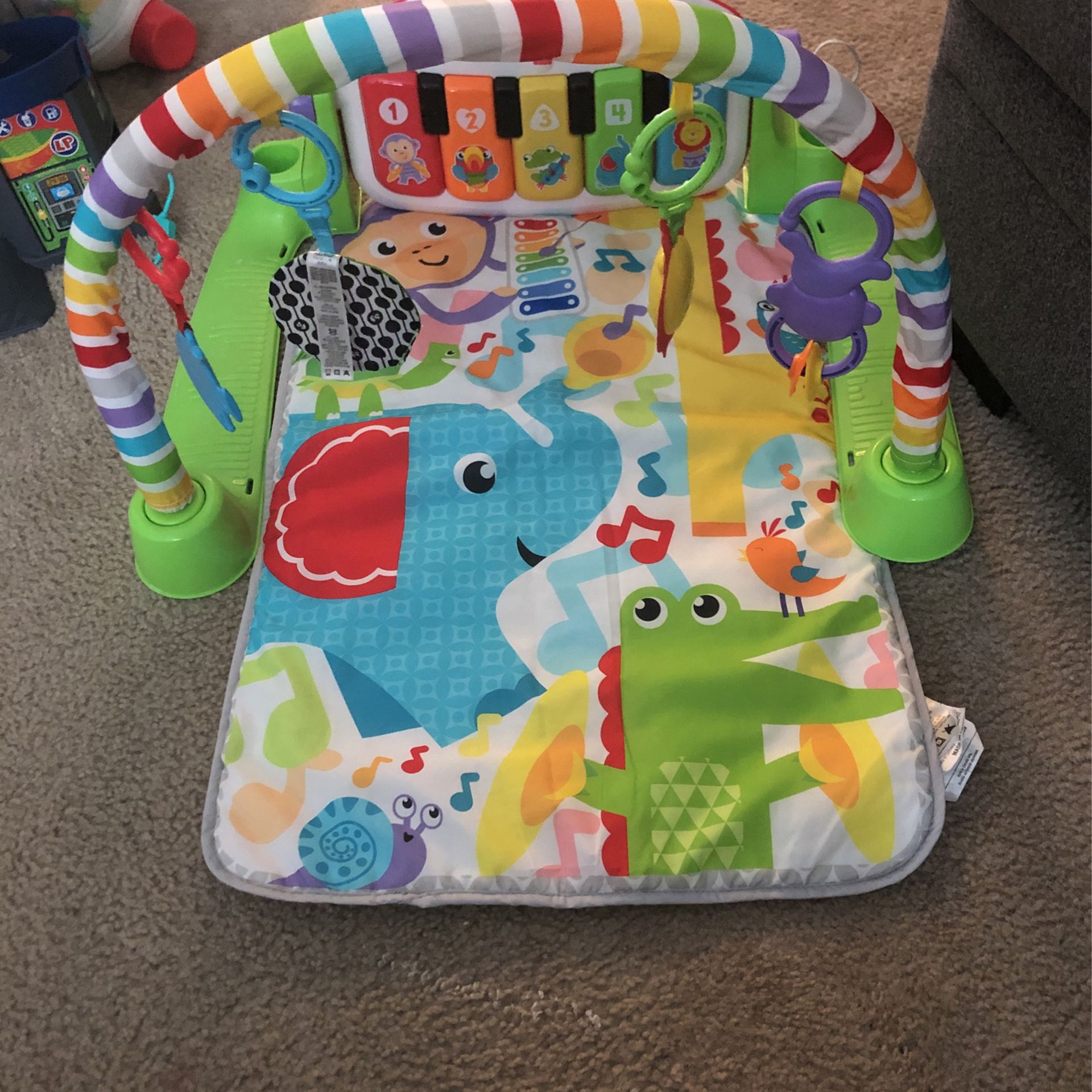 Fisher Price Play Mat, Piano, And Mobile