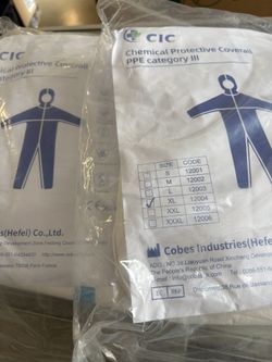 Chemical Protective Coverall 