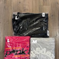 Last 3 spider hoodies  left On Hand 