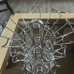 Keurig K-Cup Coffee Pod Carousel – Chrome Rotating Organizer