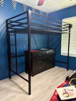 Twin bed loft