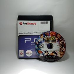 Street Fighter IV Arcade Edition - PS3 Game Disc