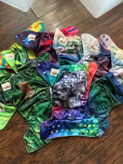 Wild tushies pocket cloth diapers