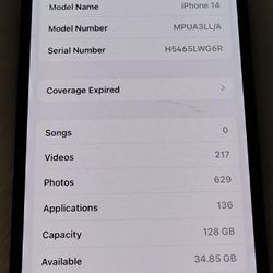 Perfect Condition Unlocked iPhone 14. 