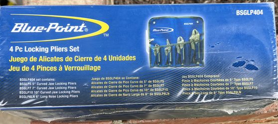 Bluepoint Visegrips Pliers Tools.