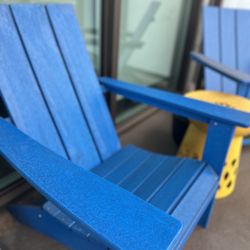 2 Adirondack Chairs