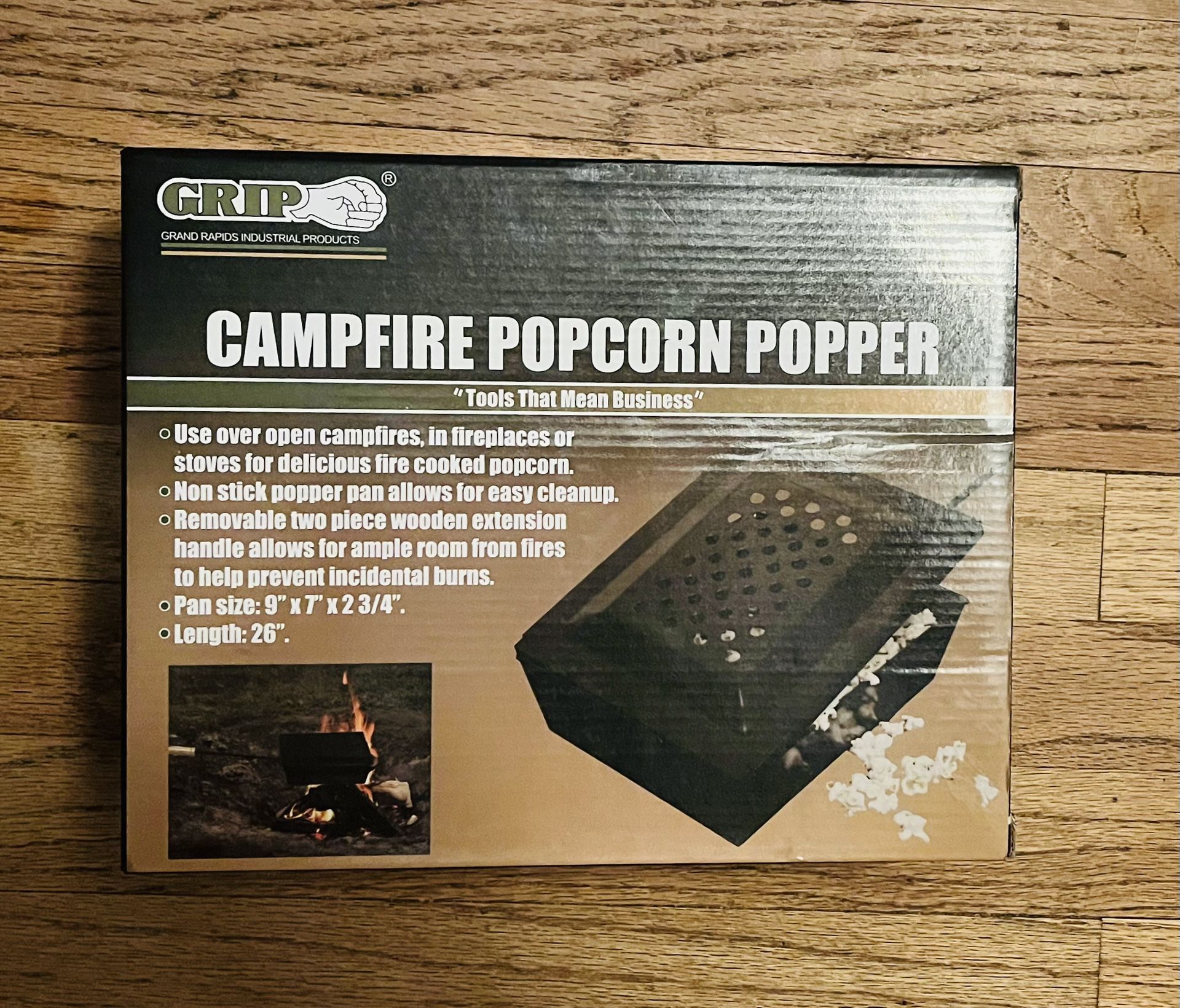 NEW Campfire Popcorn Popper