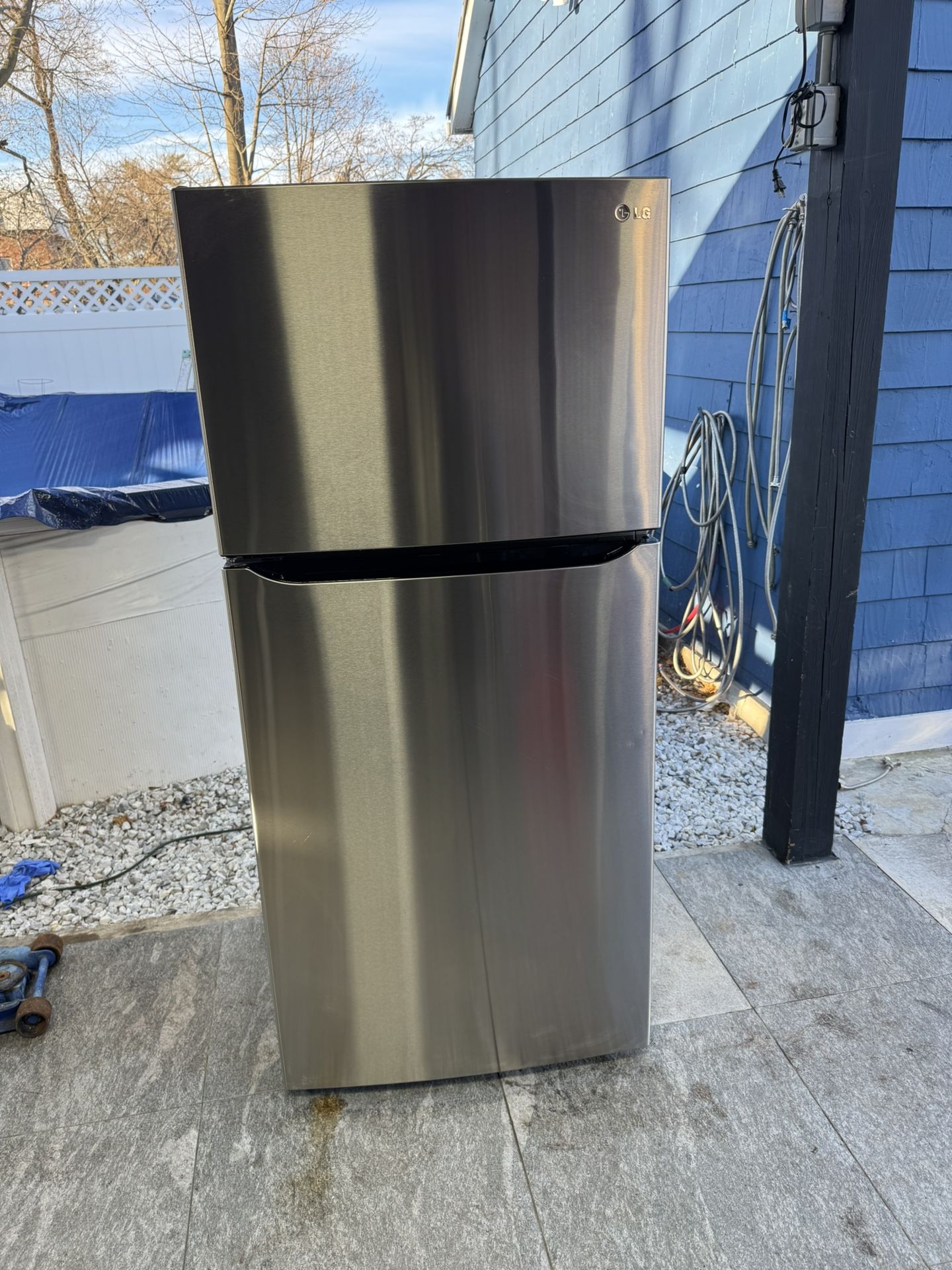 LG Refrigerator 30 X 66 Almost New One Receipt For 90 Days Warranty