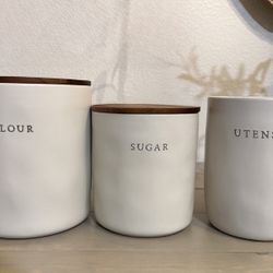 Hearth And Hand Kitchen Canisters