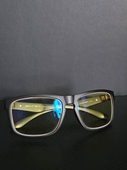 GUNNAR Intercept Onyx Gaming Computer Glasses Yellow Lens 58-17-135 Black