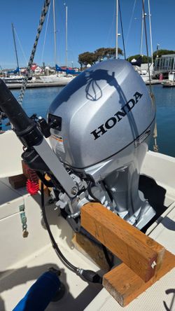 Honda 9.9hp 4-stoke outboard