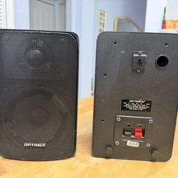 Optimus 77 X77 110W Pro Bookshelf Speakers