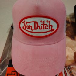 Pink Von Dutch Hat