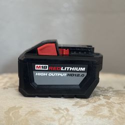 Milwaukee Battery  M18 Red lithium High Output HD12.0