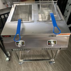 Big Deep Fryer For Gas Propane New/ Nuevo En Especial
