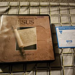 The Gospel According To Jesus OOP CD John MacArthur Rare 6 Cd Disc Lot 