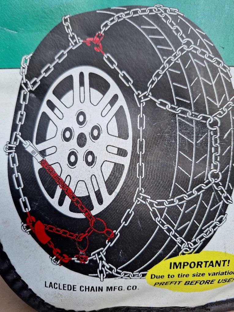 #2318 Diamond Style Snow Chains Tire Chains  NEW/UNUSED