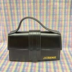 Black Handbag Solid Color Shoulder Bag Flip Crossbody Bag 