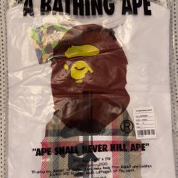 BAPE BURBERRY TEE