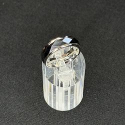 Handcrafted Tungsten Ring with Spinning Geometric Design – Stress-Relief & Fashionable – Made in Hawaii