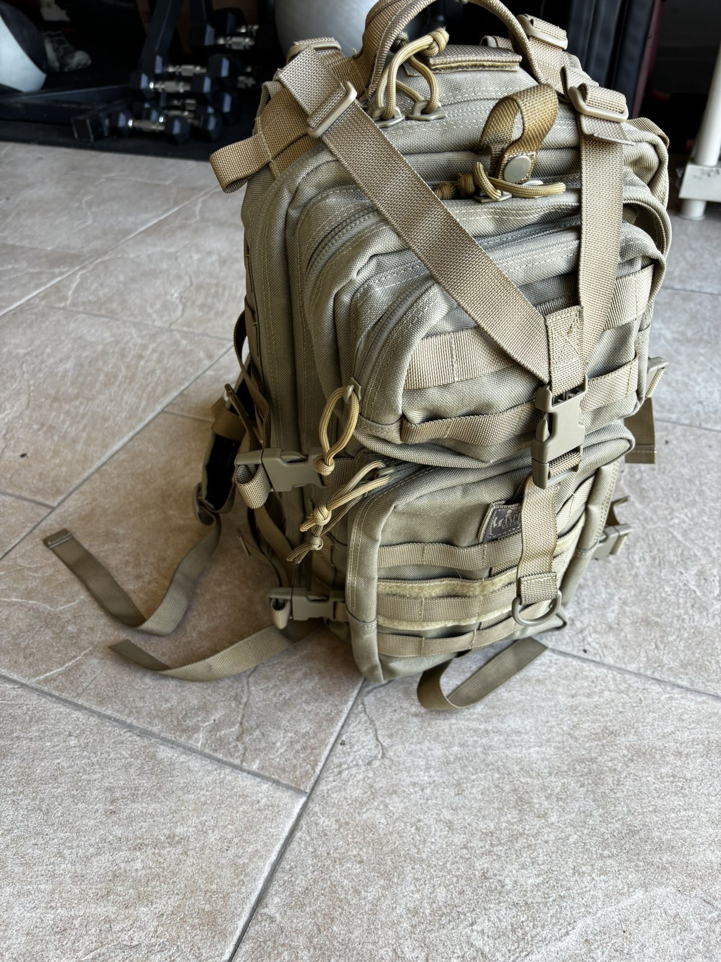Tan Maxpedition Backpack