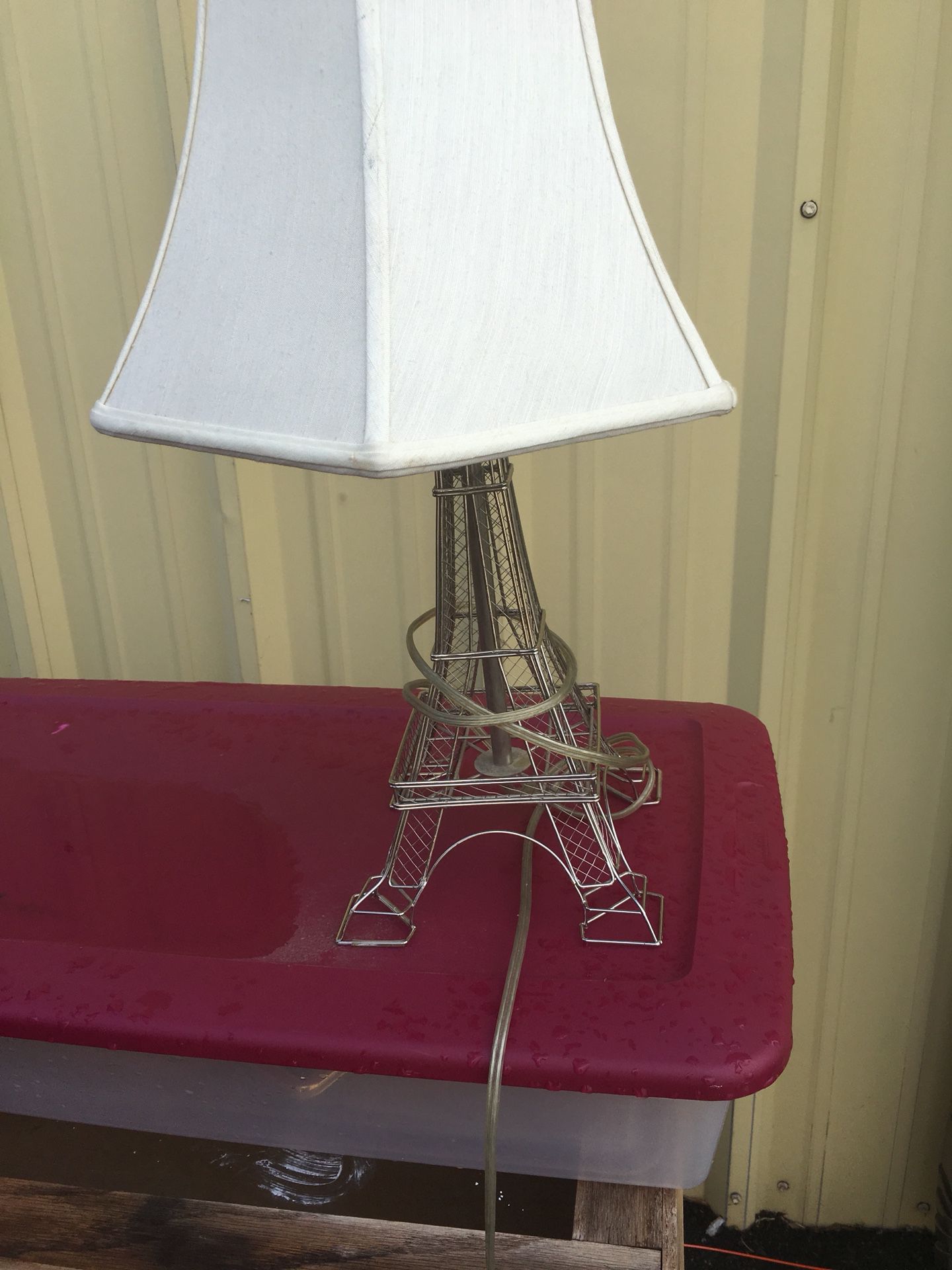 24” tall Eiffel Tower table/desk lamp...