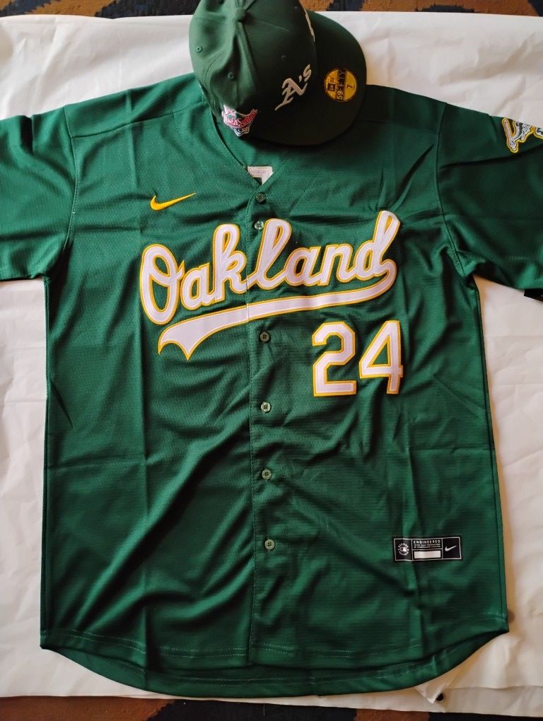 Large Rickey Henderson Oakland As Jerseys