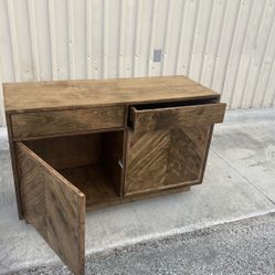 Custom built Wine Rack Cabinet Sideboard Buffet Coffee Hutch Hand Built Hutch Farmhouse farm house Carpenter Floating shelf faux Beam 