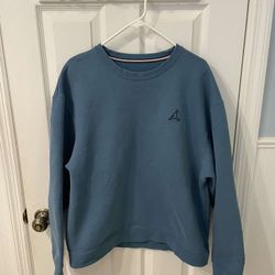 Air Jordan Blue Pullover Crewneck 