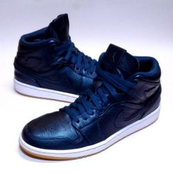 Nike Jordan 1 Mid Nouveau Space Blue Size 10