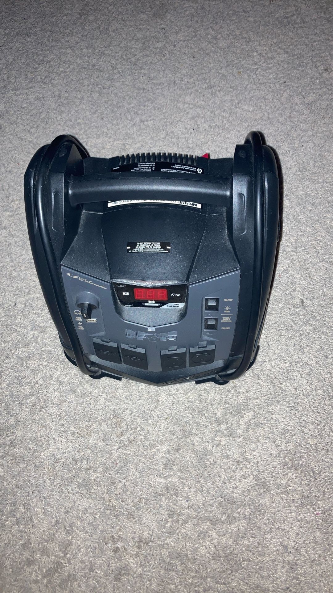 Portable Car Jumper\ Tire Pump