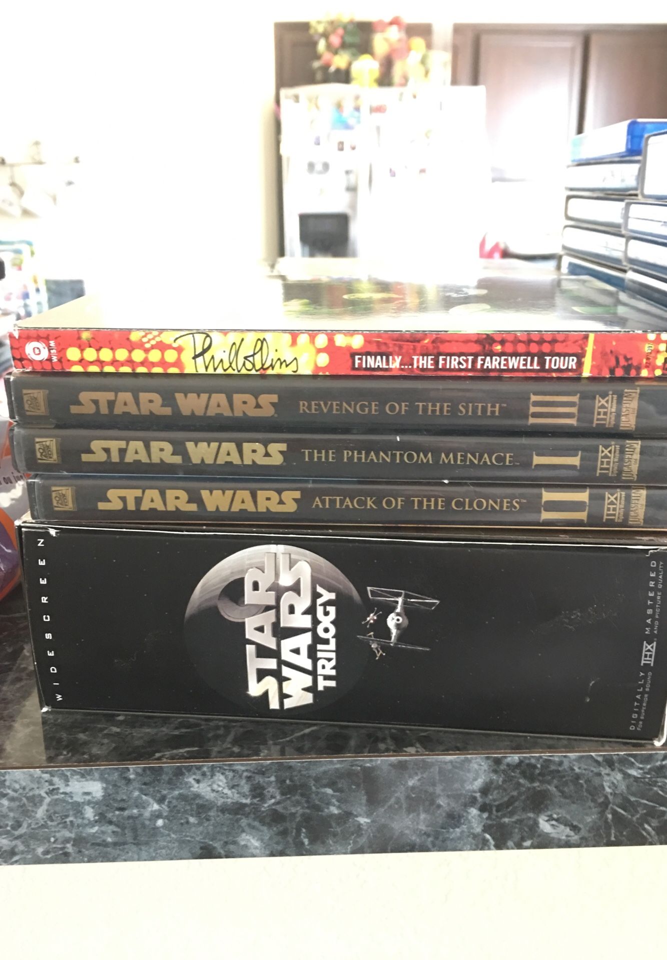 DVD , Box of 4 movies is another price