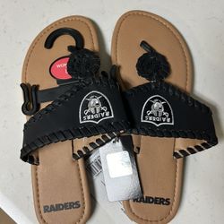 Raiders Sandals