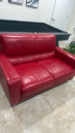 Red couch