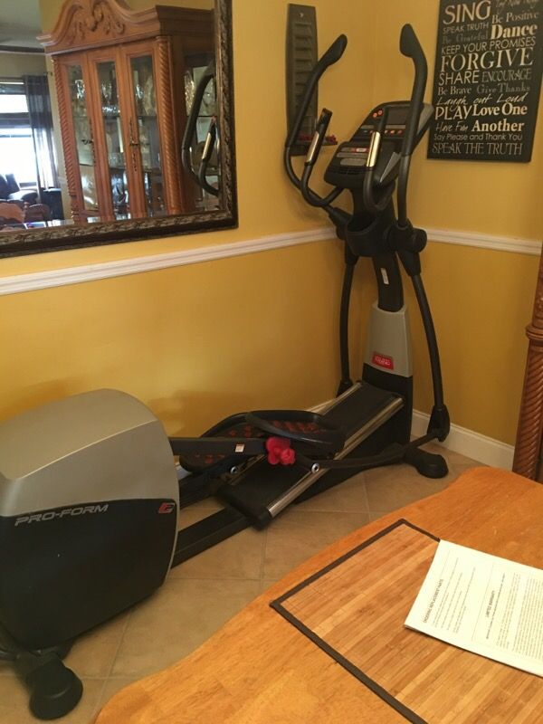 Pro form elliptical 18.0 like new