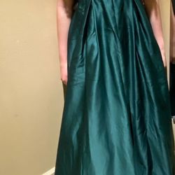 Windsor Green Gown Dress