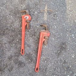 18" Rigid And Buffalo Monkey Wrenches
