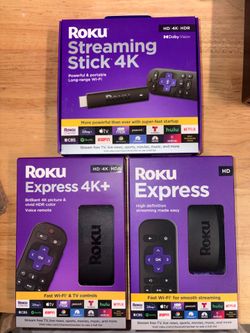 Brand New Roku Devices