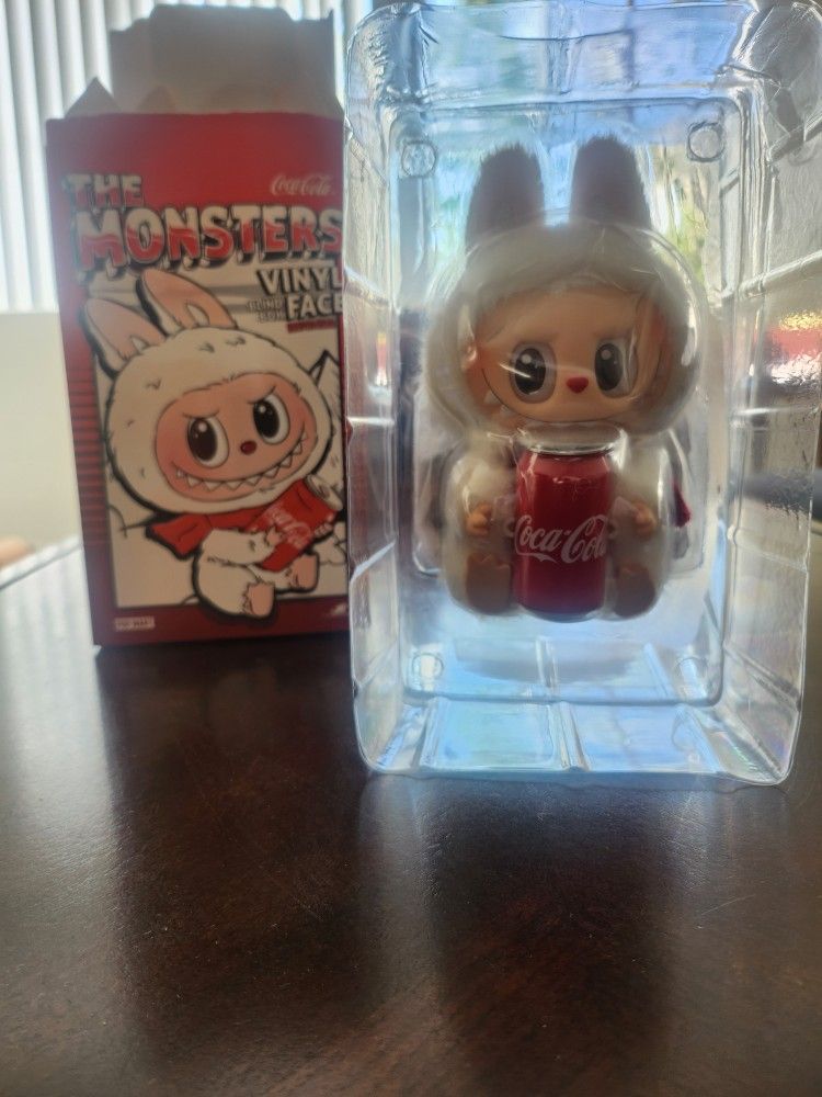 Pop Mart The Monsters Coca-cola Labubu Doll