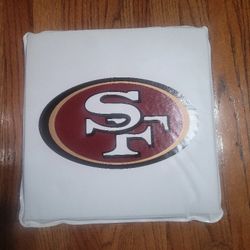 San Francisco 49ers stadium seat cushion