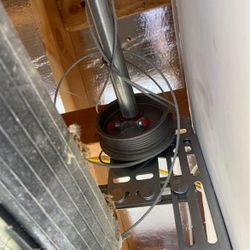 New Cables, New Door, Garage Door
