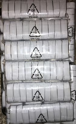 iPhone USB cables 3 for $10