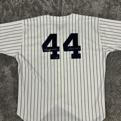 Reggie Jackson Signed Jersey With COA