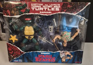 Stranger Things Raphael & Hopper Action Figure 2-Pack [Upside Down Remix]