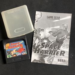 Sega Game Gear Space Harrier Game 