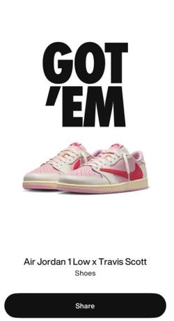 Air Jordan 1 Low x Travis Scott